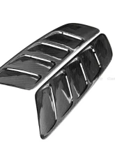 Carbonado Carbon Fiber RSH Style Heat Extractors Hood Scoops for Ford Mustang 2014-2017                                     - CF8992RSH.HS - Image 2