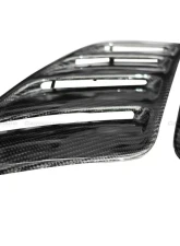 Carbonado Carbon Fiber RSH Style Heat Extractors Hood Scoops for Ford Mustang 2014-2017                                     - CF8992RSH.HS - Image 4