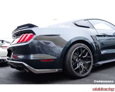 Carbonado FGCF Rsh Style Carbon Rear Lip Ford Mustang 2014-2017 - FGCF8992RSH.RD