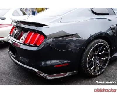 Carbonado FGCF Rsh Style Carbon Rear Lip Ford Mustang 2014-2017 - FGCF8992RSH.RD