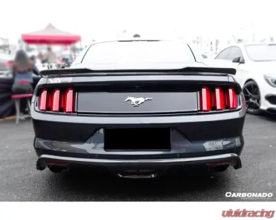 Carbonado FGCF Rsh Style Carbon Rear Lip Ford Mustang 2014-2017 - FGCF8992RSH.RD