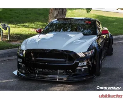 Carbonado FGCF TRU Style Front Bumper Down Grill Ford Mustang 2014-2017 - FGCF8992TRU-G2