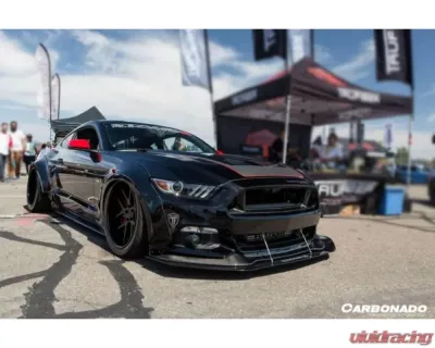 Carbonado FGCF TRU Style Front Bumper Down Grill Ford Mustang 2014-2017 - FGCF8992TRU-G2