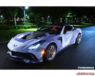 Carbonado CFRP APR Style Side Skirts Chevrolet Corvette C7 2013-2019 - CF8993APR.SS