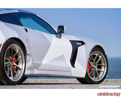 Carbonado CFRP APR Style Side Skirts Chevrolet Corvette C7 2013-2019 - CF8993APR.SS