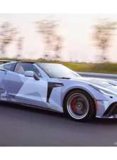 Carbonado CFRP APR Style Side Skirts Chevrolet Corvette C7 2013-2019                                     - CF8993APR.SS - Image 8