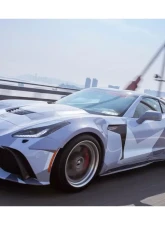 Carbonado CFRP APR Style Side Skirts Chevrolet Corvette C7 2013-2019                                     - CF8993APR.SS - Image 9