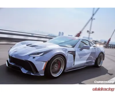 Carbonado CFRP APR Style Side Skirts Chevrolet Corvette C7 2013-2019 - CF8993APR.SS