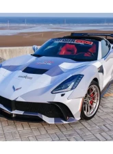 Carbonado CFRP APR Style Side Skirts Chevrolet Corvette C7 2013-2019                                     - CF8993APR.SS - Image 10