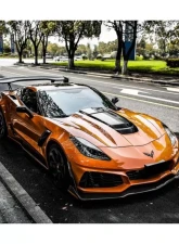 Carbonado CFRP APR Style Trunk Spoiler Chevrolet Corvette C7 | Z06 2013-2019                                     - CF8993APR.W - Image 12