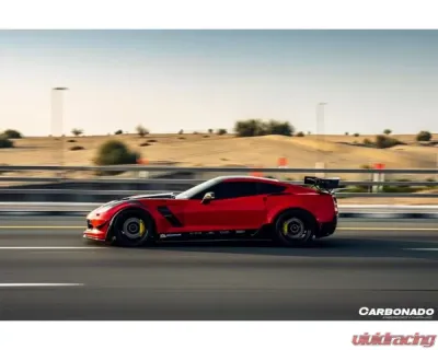 Carbonado CFRP APR Style Trunk Spoiler Chevrolet Corvette C7 | Z06 2013-2019 - CF8993APR.W