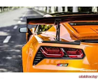 Carbonado CFRP APR Style Trunk Spoiler Chevrolet Corvette C7 | Z06 2013-2019 - CF8993APR.W