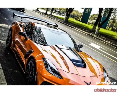 Carbonado CFRP APR Style Trunk Spoiler Chevrolet Corvette C7 | Z06 2013-2019 - CF8993APR.W