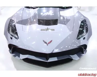 Carbonado CFRP OE Style Hood Vent Chevrolet Corvette C7 | Z51 2013-2019 - CF8993OEM-HV