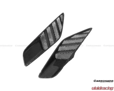 Carbonado CFRP OE Style Rear Quarter Panel Vent Chevrolet Corvette C7 | Z51 2013-2019 - CF8993OEM-RQV