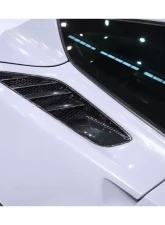 Carbonado CFRP OE Style Rear Quarter Panel Vent Chevrolet Corvette C7 | Z51 2013-2019                                     - CF8993OEM-RQV - Image 6
