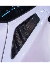 Carbonado CFRP OE Style Rear Quarter Panel Vent Chevrolet Corvette C7 | Z51 2013-2019                                     - CF8993OEM-RQV - Image 7
