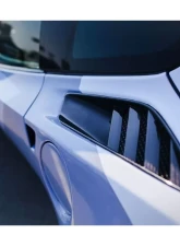Carbonado CFRP OE Style Rear Quarter Panel Vent Chevrolet Corvette C7 | Z51 2013-2019                                     - CF8993OEM-RQV - Image 8