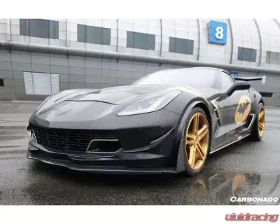Carbonado CFRP Canards Chevrolet Corvette C7 | Z06 2013-2019 - CF8993PDOEM-CRD