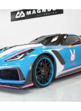 Carbonado CFRP APR Style Side Skirts Chevrolet Corvette Z06 Grandsport 2013-2019                                     - CF8994APR-SS - Image 11