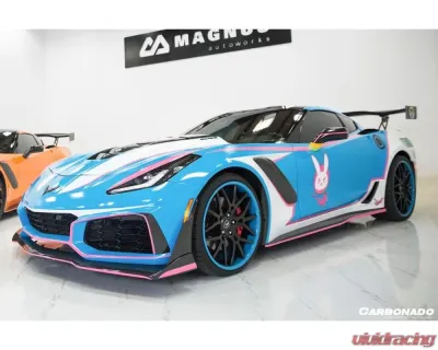 Carbonado CFRP APR Style Side Skirts Chevrolet Corvette Z06 Grandsport 2013-2019 - CF8994APR-SS