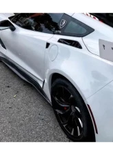 Carbonado CFRP APR Style Side Skirts Chevrolet Corvette Z06 Grandsport 2013-2019                                     - CF8994APR-SS - Image 12