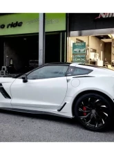 Carbonado CFRP APR Style Side Skirts Chevrolet Corvette Z06 Grandsport 2013-2019                                     - CF8994APR-SS - Image 13