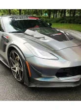Carbonado CFRP APR Style Side Skirts Chevrolet Corvette Z06 Grandsport 2013-2019                                     - CF8994APR-SS - Image 6