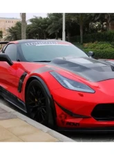 Carbonado CFRP APR Style Side Skirts Chevrolet Corvette Z06 Grandsport 2013-2019                                     - CF8994APR-SS - Image 7