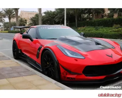 Carbonado CFRP APR Style Side Skirts Chevrolet Corvette Z06 Grandsport 2013-2019 - CF8994APR-SS