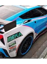 Carbonado CFRP APR Style Side Skirts Chevrolet Corvette Z06 Grandsport 2013-2019                                     - CF8994APR-SS - Image 8