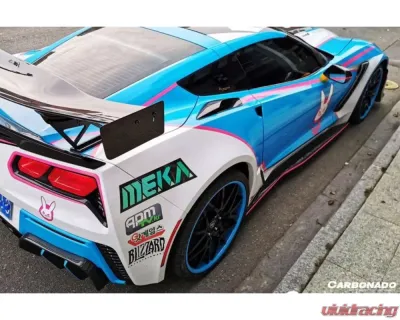 Carbonado CFRP APR Style Side Skirts Chevrolet Corvette Z06 Grandsport 2013-2019 - CF8994APR-SS