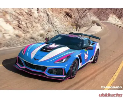 Carbonado CFRP APR Style Side Skirts Chevrolet Corvette Z06 Grandsport 2013-2019 - CF8994APR-SS