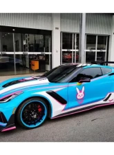 Carbonado CFRP APR Style Side Skirts Chevrolet Corvette Z06 Grandsport 2013-2019                                     - CF8994APR-SS - Image 10