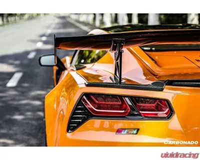 Carbonado CFRP APR Style Trunk Spoiler Chevrolet Corvette C7 | Z06 2013-2019 - CF8994Z06OEM-3-TS