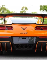 Carbonado CFRP APR Style Trunk Spoiler Chevrolet Corvette C7 | Z06 2013-2019                                     - CF8994Z06OEM-3-TS - Image 5