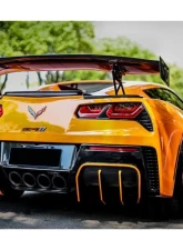 Carbonado CFRP APR Style Trunk Spoiler Chevrolet Corvette C7 | Z06 2013-2019                                     - CF8994Z06OEM-3-TS - Image 6