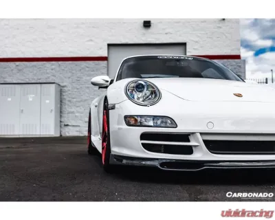 CARBONADO Carbonado CFRP EM Style Front Lip for Porsche 911 997.1 Carrera/S 2005-2008 - CF9310EM.L