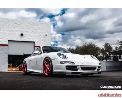 CARBONADO Carbonado CFRP EM Style Front Lip for Porsche 911 997.1 Carrera/S 2005-2008 - CF9310EM.L