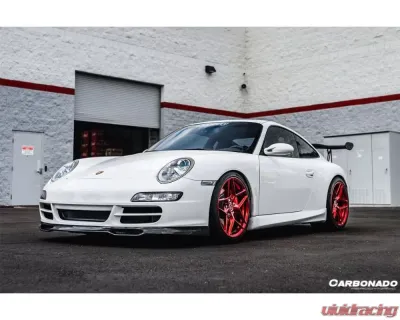 CARBONADO Carbonado CFRP EM Style Front Lip for Porsche 911 997.1 Carrera/S 2005-2008 - CF9310EM.L