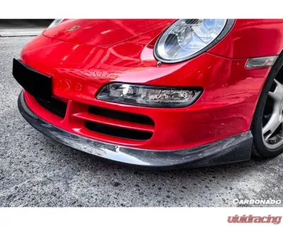 CARBONADO Carbonado CFRP TA Style Front Lip for Porsche 911 997.1 Carrera/S 2005-2008 - CF9310TA.L