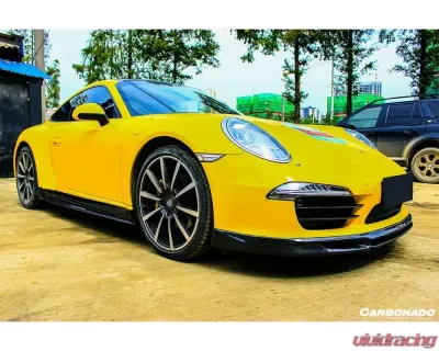 CARBONADO Carbonado CFRP VRS Style Front Lip for Porsche 911 991.1 Carrera/S/4S 2012-2015 - CF9315VRS.L