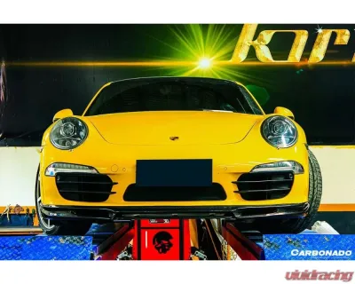 CARBONADO Carbonado CFRP VRS Style Front Lip for Porsche 911 991.1 Carrera/S/4S 2012-2015 - CF9315VRS.L