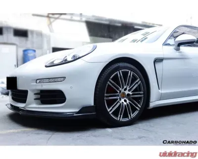 Carbonado CFRP BS-Sport Style Front Lip for Porsche Panamera 970.2 2013-2016 - CF9319BS-FL