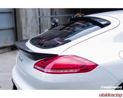 Carbonado Carbon Fiber TAS Style Trunk Spoiler for Porsche Panamera 970.2 2013-2016 - CF9319TAS-TS