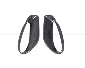 Carbonado CFRP OEM Style Quarter Panel Side Scoops Porsche 911 991 Turbo S 2013-2019