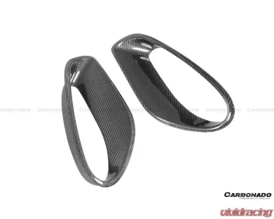 Carbonado CFRP OEM Style Quarter Panel Side Scoops Porsche 911 991 Turbo S 2013-2019 - CF9320OEM-QPS