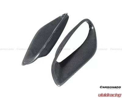 Carbonado CFRP OEM Style Quarter Panel Side Scoops Porsche 911 991 Turbo S 2013-2019 - CF9320OEM-QPS