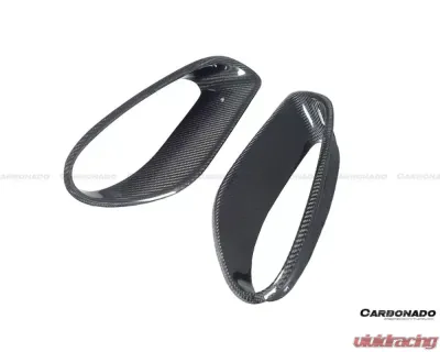 Carbonado CFRP OEM Style Quarter Panel Side Scoops Porsche 911 991 Turbo S 2013-2019 - CF9320OEM-QPS