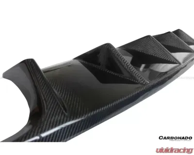 Carbonado CFRP BS Style Rear Diffuser Porshe Macan 2014-2019 - CF9321BS.RD